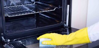 Come pulire il forno in cinque minuti senza lasciare detersivi dannosi forno incrostato