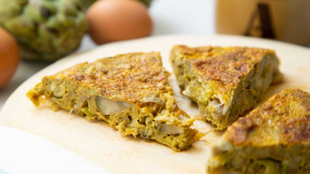 frittata di carciofi