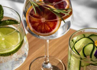gin tonic come al bar