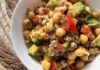 Pranzo leggero e fresco, mi preparo l’insalata di ceci fredda in poche mosse, la vogliono sempre tutti insalata di ceci