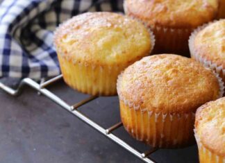 La mia colazione di oggi: le mele e yogurt, nei miei muffin muffin alle. mele