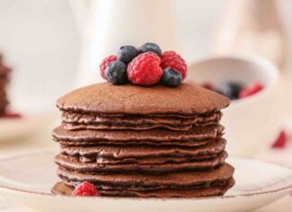 pancake al cioccolato light