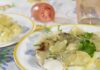 Pescetto per cena: orata in crosta di patate, piace a tutti anche mio figlio piccolino pesce in crosta di patate