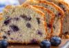 Per la colazione di oggi preparo il plumcake ai mirtilli freschi, morbidissimo, senza latte plumcake ai mirtilli
