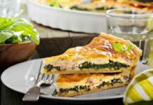 quiche cicoria e salsiccia