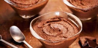 Spumone al cioccolato, poche calorie super buono spumone al cioccolato