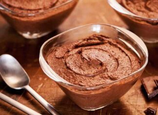 Spumone al cioccolato, poche calorie super buono spumone al cioccolato