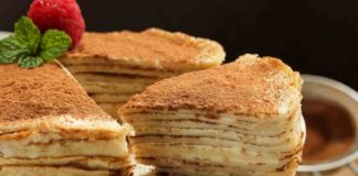 tirsamisù crepe cake