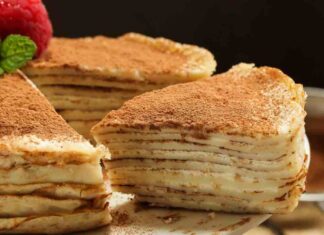 tirsamisù crepe cake