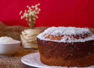 Per colazione stamani ho sfornato la torta al cocco morbidissima, mi sono meritata un sacco di baci torta al cocco