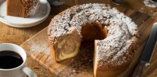 La colazione è migliore con una torta al cappuccino come questa torta la cappuccino