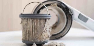 Come pulire filtro dell'aspirapolvere - RicettaSprint