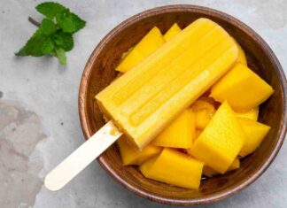 Ghiaccioli al mango top, la ricetta super veloce per la merenda perfetta! Ghiacciolo al mango delizioso - RicettaSprint