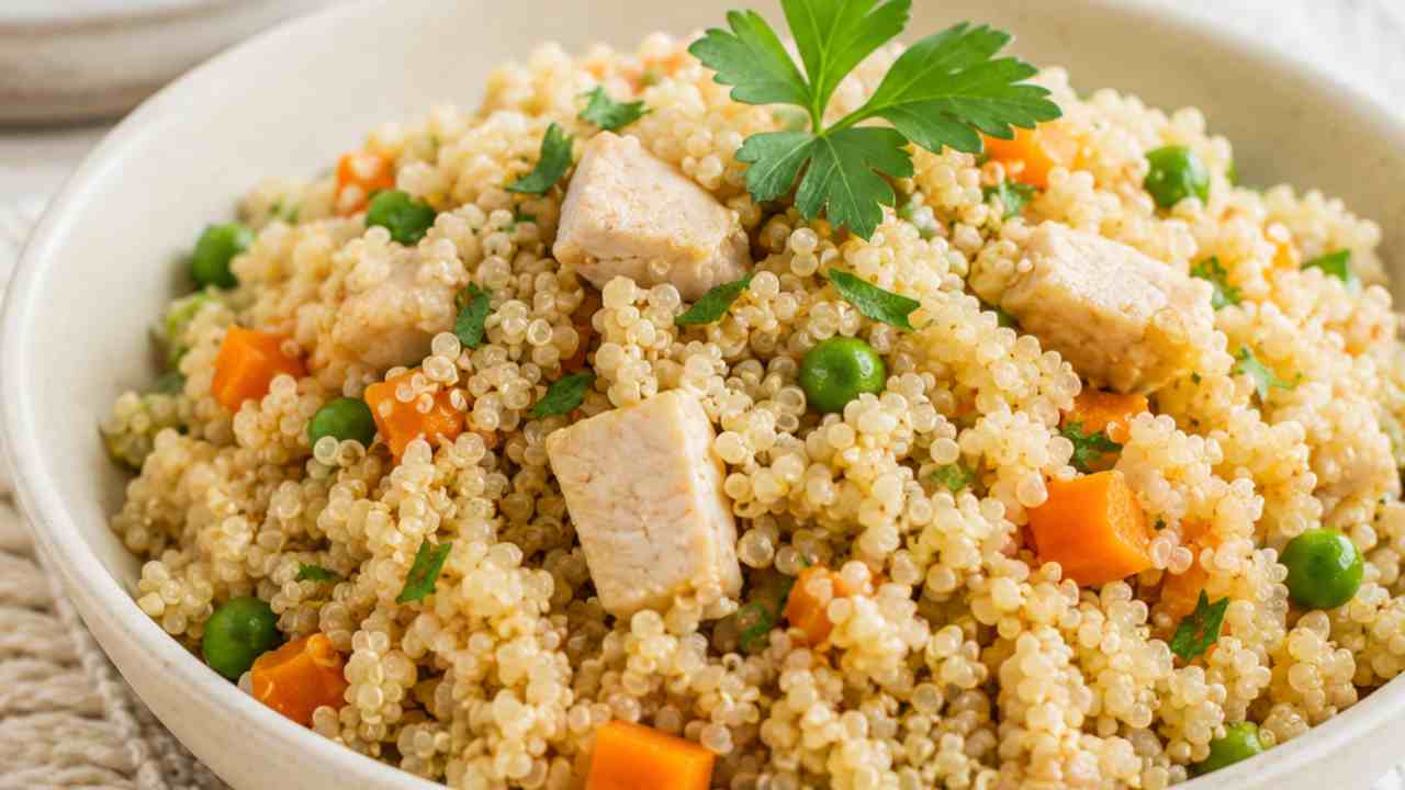 Insalata di pollo e quinoa - RicettaSprint