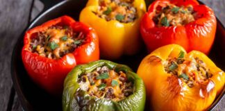 Peperoni ripieni, il classico della cucina povera diventa croccante fuori e morbido dentro Peperoni ripieni - RicettaSprint