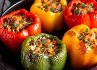 Peperoni ripieni, il classico della cucina povera diventa croccante fuori e morbido dentro Peperoni ripieni - RicettaSprint