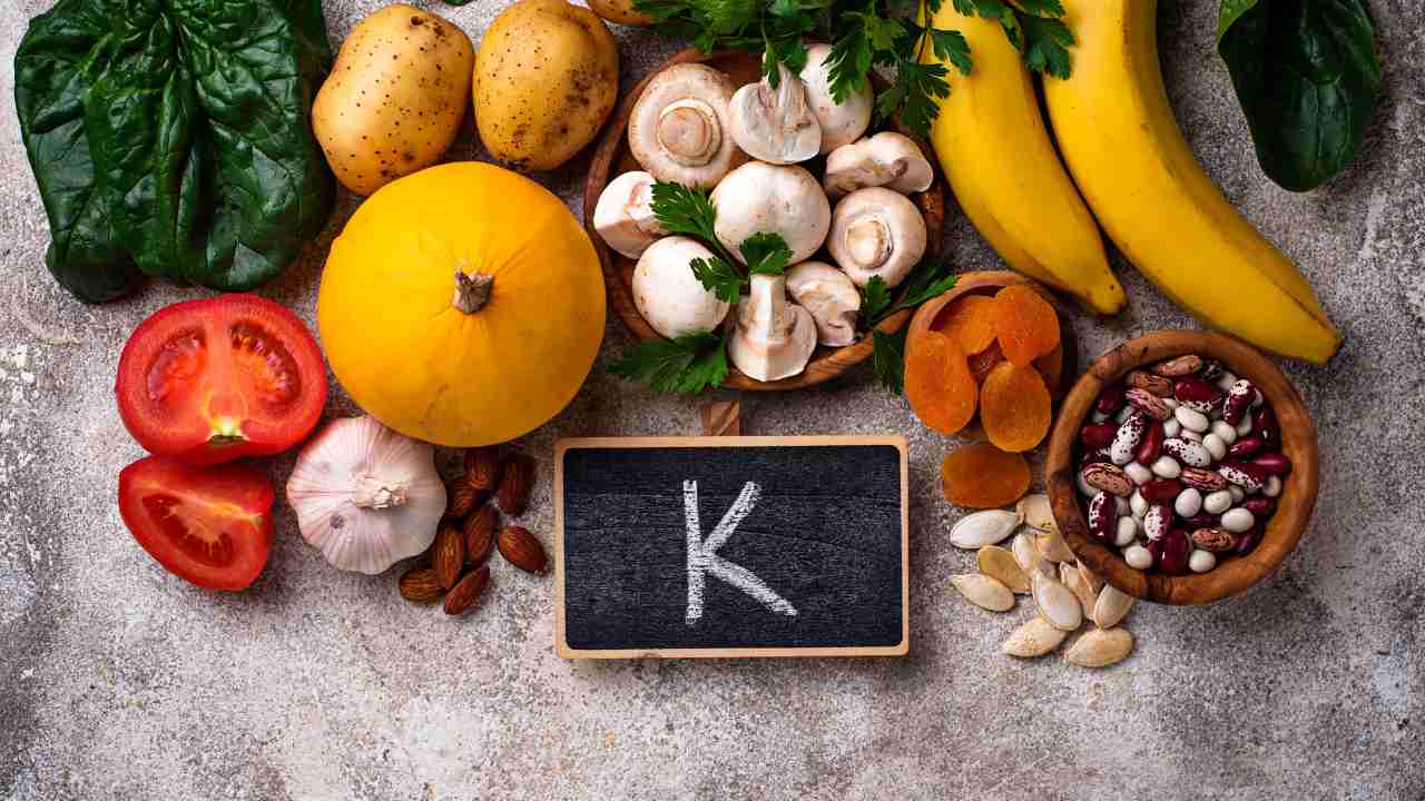 Potassio nel cibo dieta - RicettaSprint
