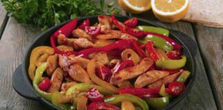 Straccetti di pollo e peperoni - RicettaSprint