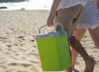 borsa frigo in spiaggia