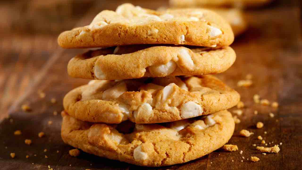 cookie al cioccolato bianco
