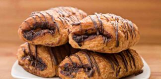Le giornate migliori iniziano con saccottini come questi, buoni da morire saccottini al cioccolato