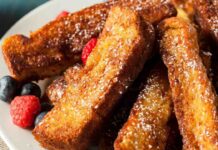 French toast a colazione, altro che risvegli tristi, al primo morso gioia pura french toast