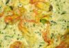 frittata di fiori di zucca