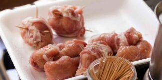 Per non fare la solita fettina stasera preparo questi fantastici involtini involtini al sugo