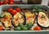 Lasagne di melanzane in bianco, molto più leggere, molto più estive lasagne di melanzane