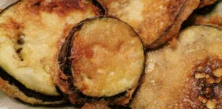 Melanzane fritte in friggitrice ad aria, la croccantezza senza odore di fritto melanzane fritte in friggitrice ad aria - RicettaSprint