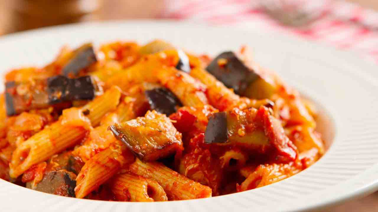 pasta alla norma light