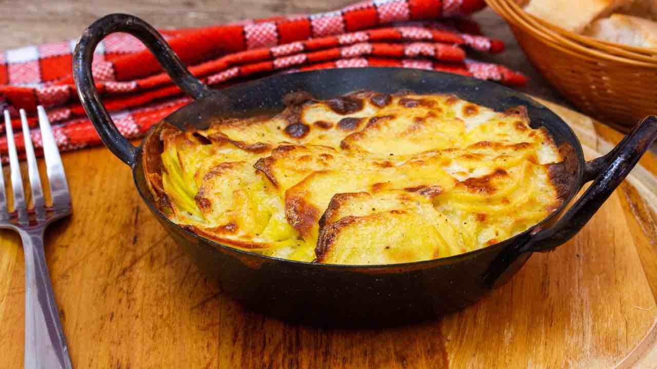 patate al gratin