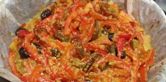 peperoni con la mollica