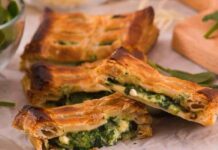 spinaci e sfoglia
