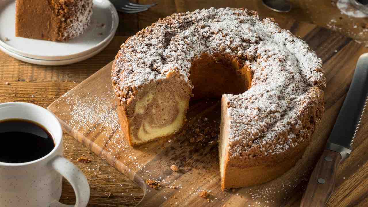 torta al caffè