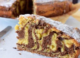 torta zebrata