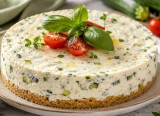 Cheesecake salata per cena, questa sì che è una ricetta accalappia mariti Cheesecake salata - RicettaSprint.it