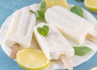 Ghiaccioli al limone fatti in casa - RicettaSprint