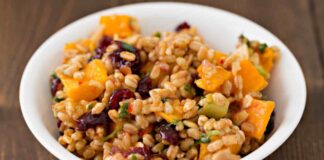 Farro, cantalupo e pomodorini secchi, il piatto che sa di estate Insalata di farro estiva - RicettaSprint