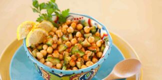 Insalata fredda ma con i ceci, pronta in pochissimi minuti! Insalata fredda di ceci - RicettaSprint
