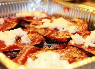 parmigiana di melanzane della nonna
