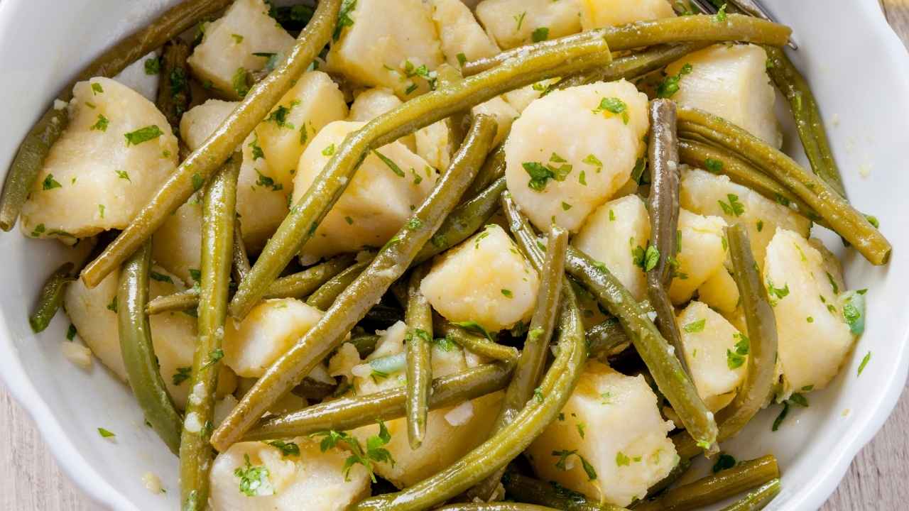 Patate e fagiolini - RicettaSprint