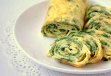 Rotolo di frittata agli spinaci: la ricetta che sembra difficile (ma è facilissima) Rotolo di frittata - RicettaSprint