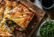 Torta salata in poche mosse: in 10 minuti è pronta, poi la metto in forno Torta salata in 10 minuti - RicettaSprint