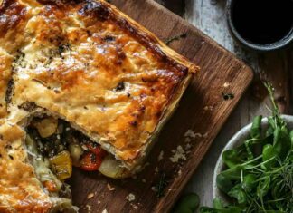 Torta salata in poche mosse: in 10 minuti è pronta, poi la metto in forno Torta salata in 10 minuti - RicettaSprint