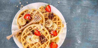 Colazione proteica con soli 3 ingredienti: l’ideale prima degli allenamenti Waffle proteici per colazione - RicettaSprint