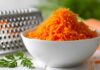 Pranzo extra leggero: un’insalatina di carote julienne fatta ad ok carote julienne