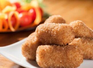 crocchè di patate alla napoletana, morbide, croccanti e super filanti crocchè