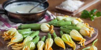 ricette fiori di zucca