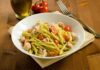 pasta al pesto e pomodori